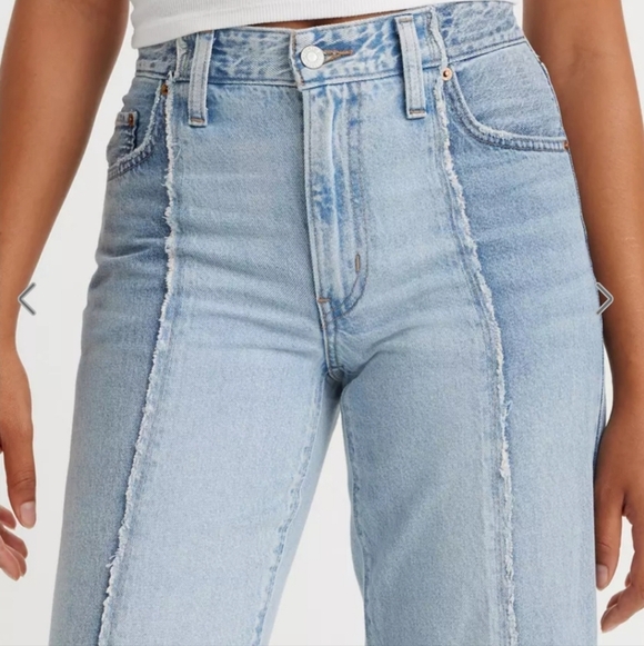 Levi's Baggy Dad Recrafted Cropped Jeans NWT - Picture 4 of 12